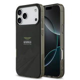 Apple iPhone 17 Pro Max Kılıf Aston Martin Orjinal Lisanslı M-safe Şarj Özellikli IML Baskı Logolu Formula Tasarımlı Kapak