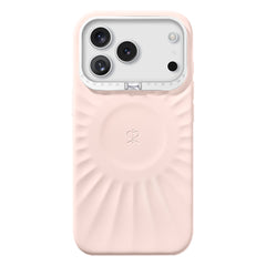 Apple iPhone 17 Pro Max Kılıf Kabartma Tasarımlı Metal Kamera Çerçeveli Pynana Starlight Serisi Kapak