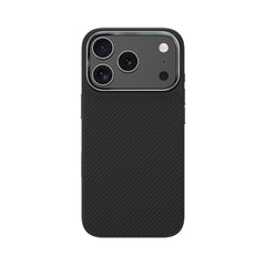 Apple iPhone 17 Pro Max Kılıf Karbon Fiber M-safe Şarj Özellikli Benks Hybrid ArmorPro 600D Kevlar Kapak