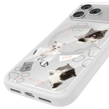 Apple iPhone 17 Pro Max Kılıf M-safe Şarj Özellikli 3D Baskılı Tasarım Mutural The Cat Serisi Kapak