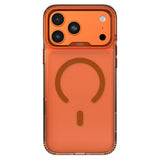 Apple iPhone 17 Pro Max Kılıf M-safe Şarj Özellikli Airbag Tasarımlı O-Ring Şeffaf Kajsa Trans Shield Serisi Kapak
