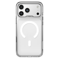 Apple iPhone 17 Pro Max Kılıf M-safe Şarj Özellikli Airbag Tasarımlı O-Ring Şeffaf Kajsa Trans Shield Serisi Kapak