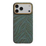 Apple iPhone 17 Pro Max Kılıf M-safe Şarj Özellikli Aramid Fiber Pitaka Breath of Veins Serisi Kapak