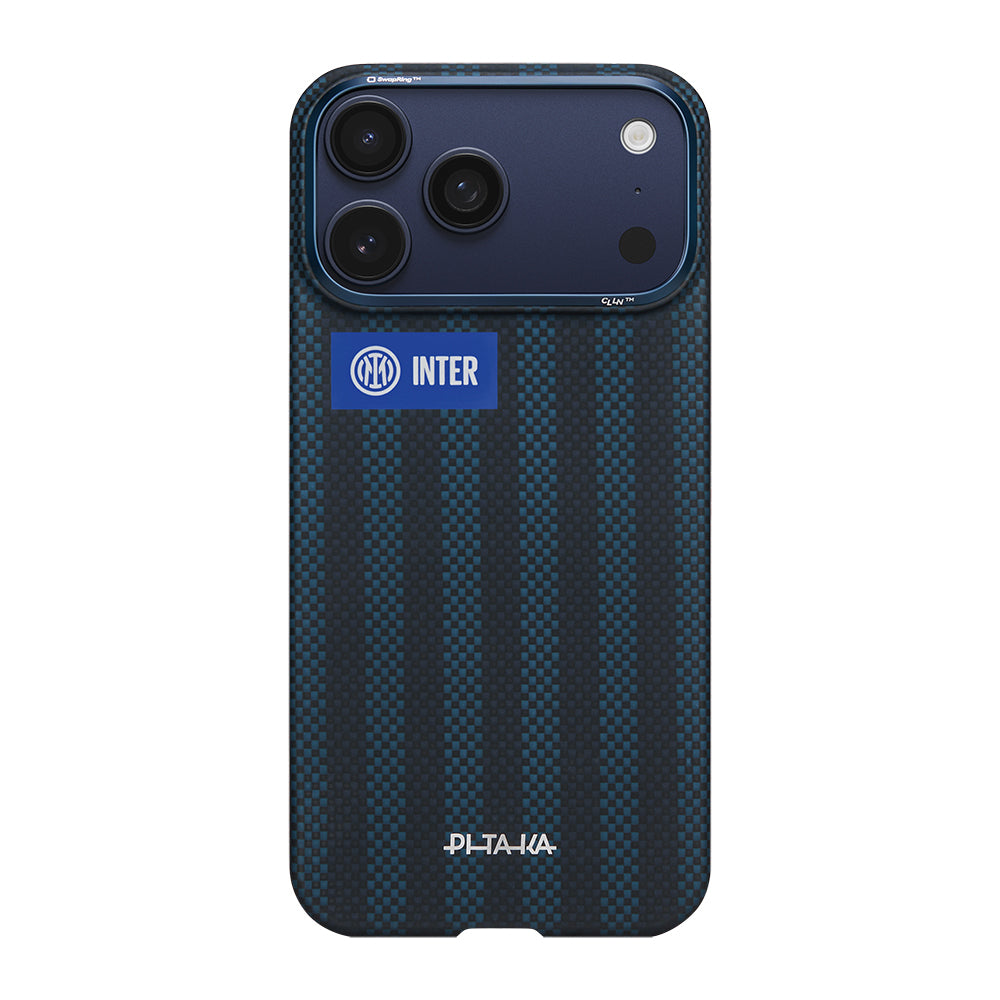 Apple iPhone 17 Pro Max Kılıf M-safe Şarj Özellikli Aramid Fiber Pitaka İnternazionale Milano Serisi Kapak