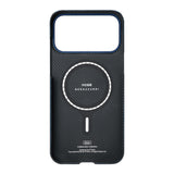 Apple iPhone 17 Pro Max Kılıf M-safe Şarj Özellikli Aramid Fiber Pitaka İnternazionale Milano Serisi Kapak