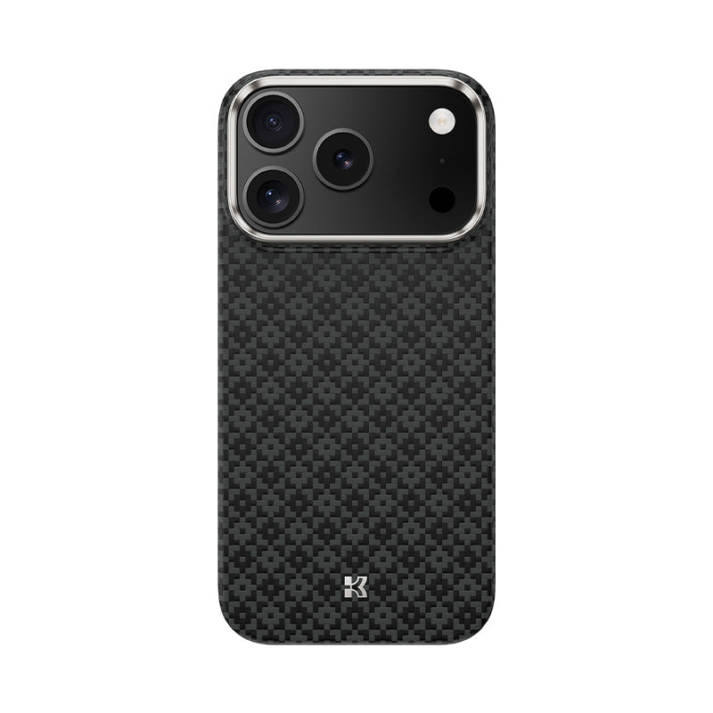 Apple iPhone 17 Pro Max Kılıf M-Safe Şarj Özellikli Benks ArmorAir ArmorGrid Serisi Kevlar Kapak