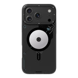 Apple iPhone 17 Pro Max Kılıf M-safe Şarj Özellikli Disk Desenli Youngkit Disc Battle Kapak