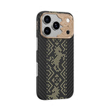 Apple iPhone 17 Pro Max Kılıf M-safe Şarj Özellikli Karbon Fiber Tasarımlı Benks Knight ArmorAir Kevlar Kapak