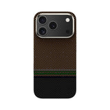 Apple iPhone 17 Pro Max Kılıf M-safe Şarj Özellikli Karbon Fiber Tasarımlı Benks Prestige ArmorPro Kevlar Kapak