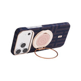 Apple iPhone 17 Pro Max Kılıf M-safe Şarj Özellikli Raptic Aramid Skin Serisi Karbon Kapak