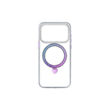 Apple iPhone 17 Pro Max Kılıf M-safe Şarj Özellikli Simli Standlı Pynana Dancing Circle Trendy Serisi Kapak