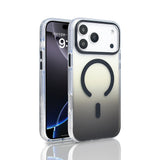 Apple iPhone 17 Pro Max Kılıf M-safe Şarj Özellikli Transparan Renk Geçişli Zore Toros Kapak