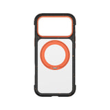 Apple iPhone 17 Pro Max Kılıf M-safe Şarj Özellikli Wiwu AA-203 AeroArmor Ultra Serisi Airbag Tasarımlı Standlı Kapak