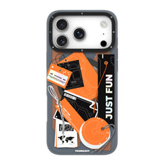 Apple iPhone 17 Pro Max Kılıf M-Safe Şarj Özellikli Youngkit Different Dimension Serisi Kapak