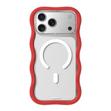 Apple iPhone 17 Pro Max Kılıf M-safe Şarj Özellikli Youngkit Wave Clear Serisi Kapak