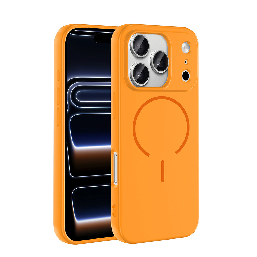 Apple iPhone 17 Pro Max Kılıf M-safe Şarj Özellikli Zore Meta Kapak