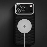 Apple iPhone 17 Pro Max Kılıf M-Safe Şarj Özellikli Zore Paris Nexel Sert PC Kapak