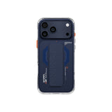 Apple iPhone 17 Pro Max Kılıf Skinarma M-Safe Şarj Özellikli Airbag Tasarımlı Standlı Haxa Kapak