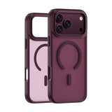 Apple iPhone 17 Pro Max Kılıf Wiwu FGG-012 ArmorPro Serisi M-safe Şarj Özellikli Parmak İzi Bırakmayan Kılıf