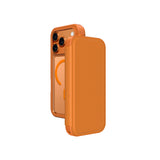 Apple iPhone 17 Pro Max PU Kartlıklı Kapaklı Amazingthing Glamour Foilo Serisi Kılıf