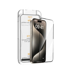 Apple iPhone 17 Pro Max Wiwu SQ-008 Oleofobik Easy Install Darbeye Karşı Dayanıklı Temperli Cam Ekran Koruyucu + Kolay Uygulama Aparatlı