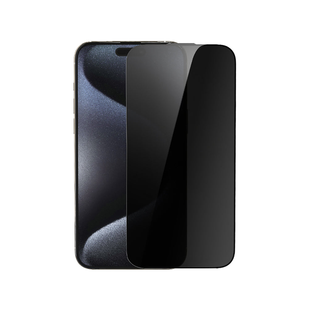 Apple iPhone 17 Pro Wiwu Wi-SQ009 Easy Install iPrivacy 360° Anti-Peep Oleofobik Temperli Cam Ekran Koruyucu + Kolay Uygulama Aparatlı