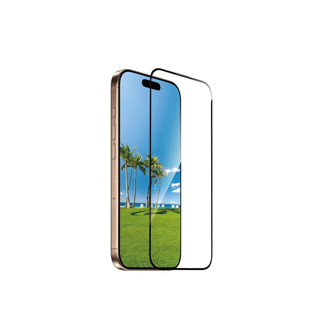 Apple iPhone 17 Wiwu GT-009 Polimer Oleofobik Kaplama Şeffaf Pürüzsüz Temperli Cam Ekran Koruyucu