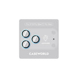 Apple iPhone 18 Pro CaseWorld Alloy Sapphire Safir One-Piece Anti Reflective Safir Kamera Lens Koruyucu