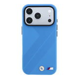 Apple iPhone 18 Pro Kılıf BMW Orjinal Lisanslı M-safe Şarj Özellikli M Logolu Lastik İzi Desenli Kapak