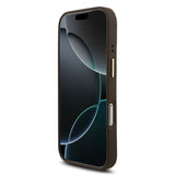 Apple iPhone 18 Pro Kılıf Guess Orjinal Lisanslı Gold Metal Kamera Çerçeveli 4G Desenli Metal Büyük 4G ve Yazı Logolu Kapak