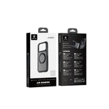 Apple iPhone 18 Pro Kılıf Lenyes Air Bumper Serisi M-safe Şarj Özellikli Airbag Tasarımlı Standlı Kapak