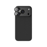 Apple iPhone 18 Pro Kılıf M-Safe Şarj Özellikli 1500D Aramid Fiber AmazingThing Titan Max SLens Serisi Kapak