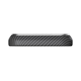 Apple iPhone 18 Pro Kılıf M-safe Şarj Özellikli 1500D Aramid Karbon Fiber Pitaka Ultra-Slim Classic Serisi Black-Grey Twill Kapak