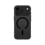 Apple iPhone 18 Pro Kılıf M-Safe Şarj Özellikli Airbag Tasarımlı AmazingThing Titan Pro Lens Serisi Kapak