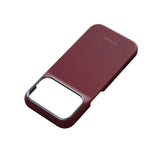 Apple iPhone 18 Pro Kılıf M-safe Şarj Özellikli Aramid Karbon Fiber Pitaka Argyle Serisi Kapak