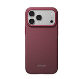 Apple iPhone 18 Pro Kılıf M-safe Şarj Özellikli Aramid Karbon Fiber Pitaka Argyle Serisi Summa Kapak