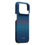 Apple iPhone 18 Pro Kılıf M-safe Şarj Özellikli Aramid Karbon Fiber Pitaka Moonrise 2.0 Nights Serisi Kapak