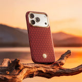 Apple iPhone 18 Pro Kılıf M-Safe Şarj Özellikli Benks ArmorPro ArmorEdge X9 Serisi Kevlar Karbon Kapak