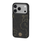Apple iPhone 18 Pro Kılıf M-safe Şarj Özellikli Karbon Fiber Tasarımlı Benks ArmorEdge Air Navigator Kevlar Kapak