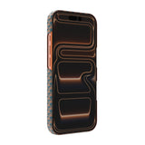 Apple iPhone 18 Pro Kılıf M-safe Şarj Özellikli Raptic Aramid Skin Origin Serisi Karbon Kapak