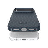 Apple iPhone 18 Pro Kılıf M-safe Şarj Özellikli Raptic Aramid Skin Origin Serisi Karbon Kapak
