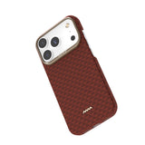 Apple iPhone 18 Pro Kılıf M-safe Şarj Özellikli Raptic Aramid Skin Origin Serisi Karbon Kapak