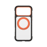 Apple iPhone 18 Pro Kılıf M-safe Şarj Özellikli Wiwu AA-203 AeroArmor Ultra Serisi Airbag Tasarımlı Standlı Kapak