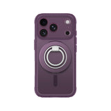 Apple iPhone 18 Pro Kılıf M-safe Şarj Özellikli Yüzük Standlı Amazingthing Titan Pro Grip Ring Serisi Kapak