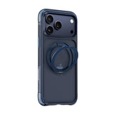 Apple iPhone 18 Pro Kılıf Wiwu AG-203 AeroGuard Ultra Serisi M-safe Şarj Özellikli Airbag Tasarımlı Standlı Kapak