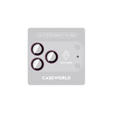 Apple iPhone 18 Pro Max CaseWorld Alloy Sapphire Safir One-Piece Anti Reflective Safir Kamera Lens Koruyucu