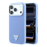 Apple iPhone 18 Pro Max Kılıf Guess Orjinal Lisanslı M-safe Şarj Özellikli Grained Triangle Kapak