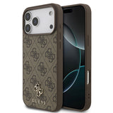 Apple iPhone 18 Pro Max Kılıf Guess Orjinal Lisanslı M-safe Şarj Özellikli Small 4G Classic Kapak