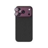 Apple iPhone 18 Pro Max Kılıf M-Safe Şarj Özellikli 1500D Aramid Fiber AmazingThing Titan Max SLens Serisi Kapak