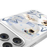 Apple iPhone 18 Pro Max Kılıf M-safe Şarj Özellikli 3D Baskılı Tasarım Mutural The Dog Serisi Kapak